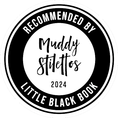 Find us in the Muddy Stilettos Little Black Book of best businesses